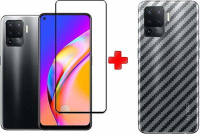 eZell Front and Back Screen Guard for OPPO F19 Pro(Pack of 2)