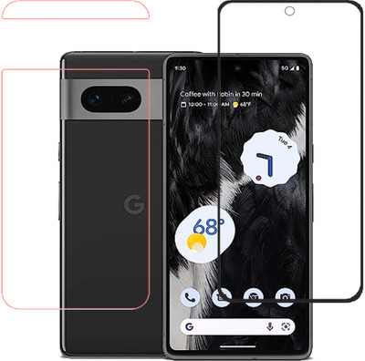 KARTRAY Front and Back Screen Guard for Google Pixel 6a(Pack of 2)