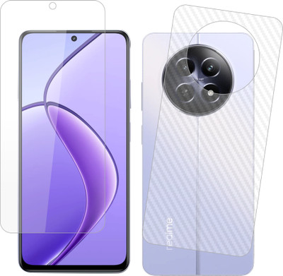 Ten To 11 Front and Back Screen Guard for Realme 13+ 5G, Realme 13+ 5G [Back Carbon Fiber](Pack of 2)