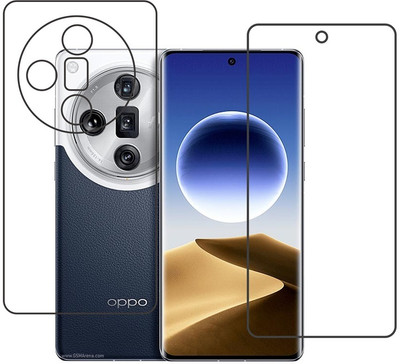 DVMART Front and Back Screen Guard for TPU Oppo Find X7 Ultra(Pack of 1)