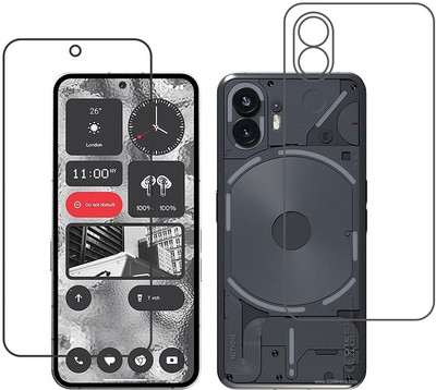 DVMART Front and Back Screen Guard for TPU vivo S17(Pack of 1)
