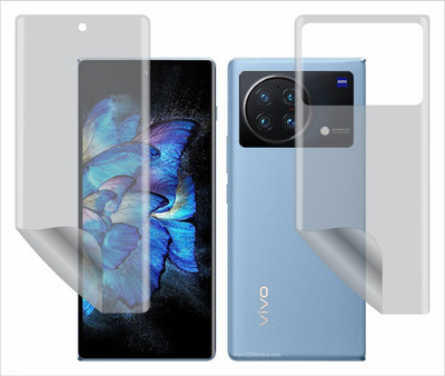 TELTREK Front and Back Screen Guard for VIVO XFOLD 5G (Edge to Edge Full Screen Protector)(Pack of 1)