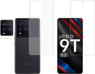 Vatsin Front and Back Screen Guard for iQOO 9T 5G(Pack of 3)