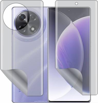 Fasheen Front and Back Screen Guard for Tecno Camon 30S CLA5(Pack of 1)