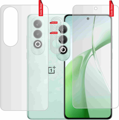 skrechtech Front and Back Screen Guard for OnePlus Nord CE 4 5G, Nord CE 4 5G, -{camera}-(Pack of 3)