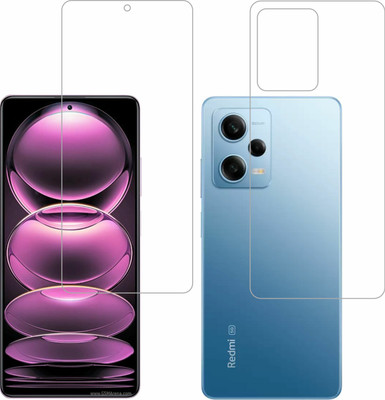 Ten To 11 Front and Back Screen Guard for Redmi Note 12 5G(Pack of 2)