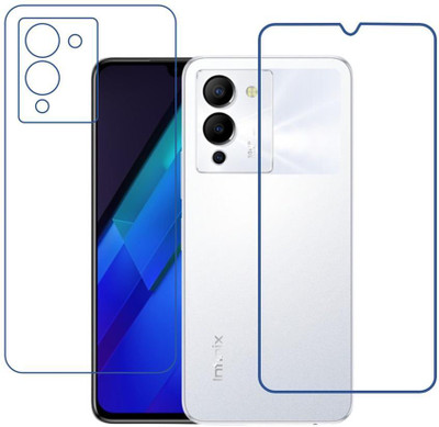 DVMART Front and Back Screen Guard for 9H Infinix Note 12 G96(Pack of 1)