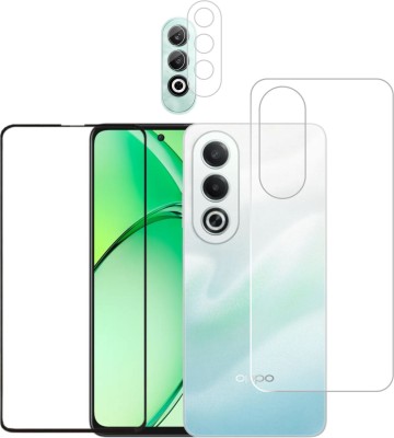 CXRTOPIL Front and Back Screen Guard for Oppo K12x, K12x 5G, Oppo K12x 5G, Oppo K36x(Pack of 2)