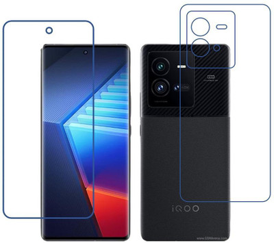 DVMART Front and Back Screen Guard for TPU vivo iQOO 10 Pro(Pack of 1)
