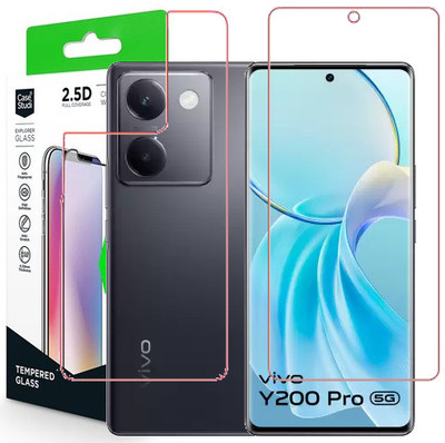 KMPERED Front and Back Screen Guard for Vivo Y200 PRO 5G(Pack of 1)