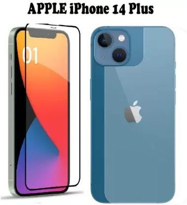 AKSHUD Front and Back Screen Guard for APPLE iPhone 14 Plus(Pack of 2)