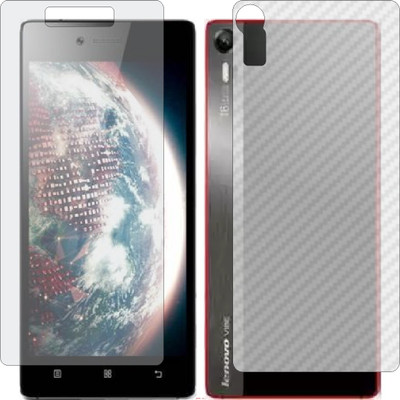 Mobling Front and Back Screen Guard for LENOVO VIBE SHOT Z90 7 (Front 9H Hardness Matte & Carbon Fiber Skin for Back)(Pack of 2)