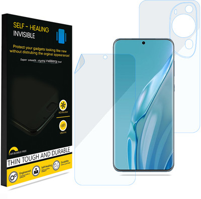 KUBERAN Front and Back Screen Guard for Huawei P60 Art, Invisible Screen Protector / Body Protector, Scratch Guard(Pack of 1)