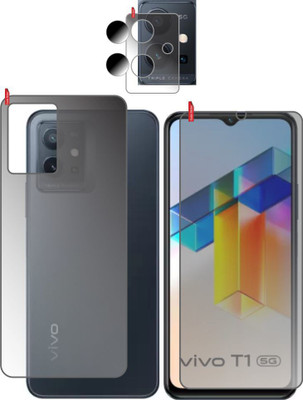 chakoor Front and Back Screen Guard for VIVO T1 5G(Pack of 3)
