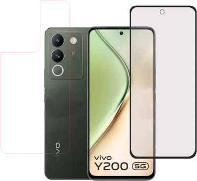 KARTRAY Front and Back Screen Guard for Vivo Y200 5G(Pack of 2)