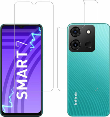 Vatsin Front and Back Screen Guard for Infinix Smart 7 HD(Pack of 2)