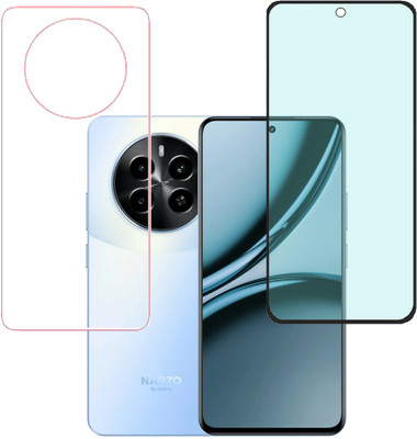 KARTRAY Front and Back Screen Guard for Realme Narzo 70x 5G, Realme 12 5G(Pack of 2)