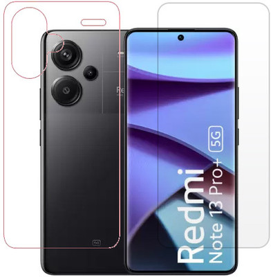 ECMERED Front and Back Tempered Glass for Redmi Note 13 Pro Plus, Redmi Note 13 Pro+ 5G(Pack of 1)