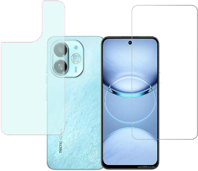 SPRITZEN Front and Back Screen Guard for Tecno Spark 30C 5G(Pack of 2)