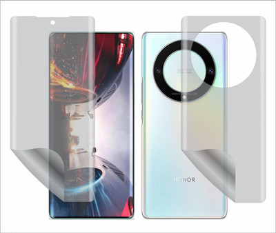TELTREK Front and Back Screen Guard for HONOR X9 a (Edge to Edge Full Screen Protector)(Pack of 1)
