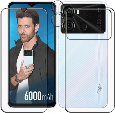 tombik Front and Back Screen Guard for CV38-Itel P40 -FB -LENS(Pack of 3)