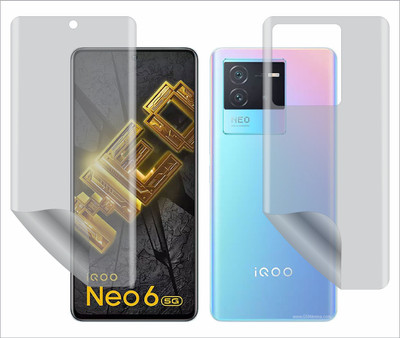Fasheen Front and Back Screen Guard for IQOO NEO6(Pack of 1)