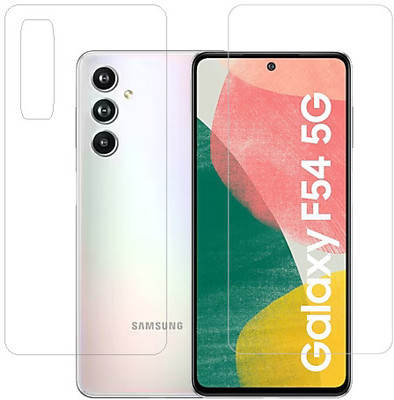 HOBBYTRONICS Front and Back Screen Guard for SAMSUNG Galaxy F54 5G, SAMSUNG Galaxy F54, Samsung F54, Samsung F54 5G(Pack of 1)