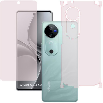 ojucase Front and Back Screen Guard for Vivo V40 5G(Pack of 1)