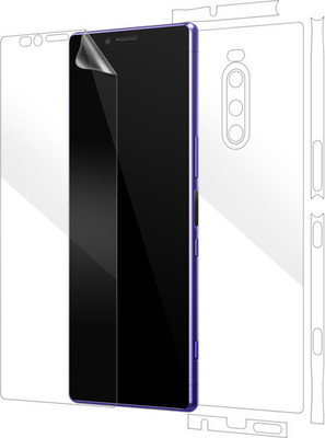 Asmart Front and Back Screen Guard for Sony Xperia 1(Pack of 1)