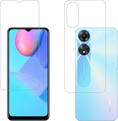 Ten To 11 Front and Back Screen Guard for Oppo A38(Pack of 2)