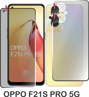 chakoor Front and Back Screen Guard for OPPo F21S PRO 5G(Pack of 2)