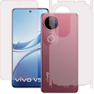ojucase Front and Back Screen Guard for Vivo V50 5G, Vivo V50(Pack of 1)