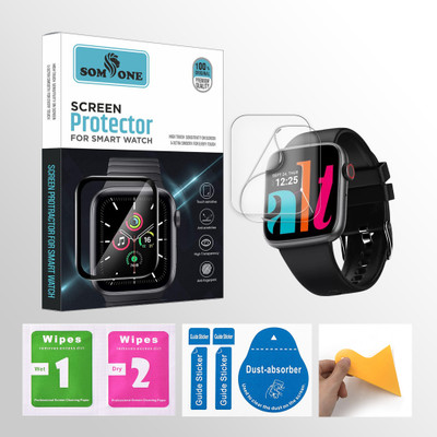 SOMTONE Front and Back Screen Guard for alt Lit 1.85 inch Smartwatch 2 PROTECTOR + 2 WIPES + 2 DUST REMOVAL STICKER + 1 WIPER(Pack of 2) SOMTONE Front and Back Screen Guard for alt Lit 1.85 inch Smartwatch 2 PROTECTOR + 2 WIPES + 2 DUST REMOVAL STICKER + 1 WIPER(Pack of 2)