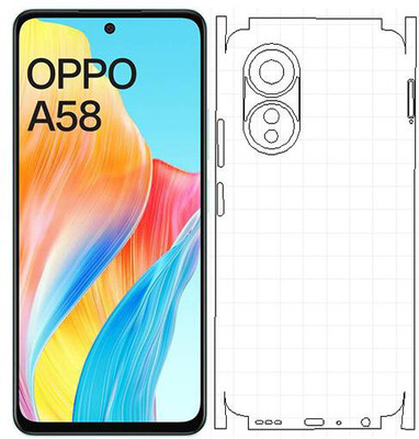 Asmart Front and Back Screen Guard for Oppo A38(Pack of 1)