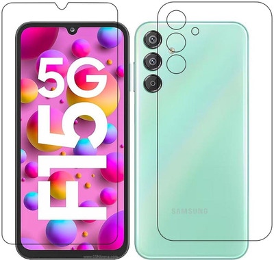 DVMART Front and Back Screen Guard for Samsung Galaxy F15 9H Crystal Clear(Pack of 1)