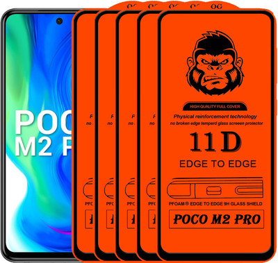 EXISITERS Front and Back Screen Guard for REDMI POCO M2 PRO(Pack of 5)