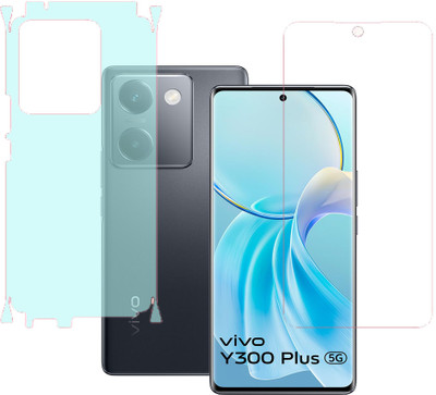 SPRITZEN Front and Back Screen Guard for Vivo Y300 Plus 5G, Front Clear Back Matte(Pack of 2)