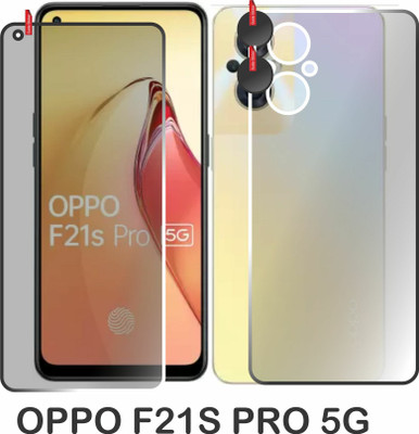 chakoor Front and Back Screen Guard for OPPo F21S PRO 5G(Pack of 2)