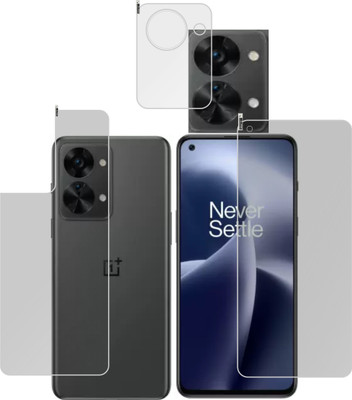 chakoor Front and Back Screen Guard for Oneplus Nord 2T 5g(Pack of 3)