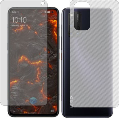 Mobling Front and Back Tempered Glass for VIVO IQOO 3 5G(Pack of 2)