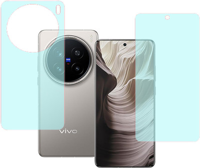 SPRITZEN Front and Back Screen Guard for Vivo X200 Pro 5G, Front Matte Back Matte(Pack of 2)