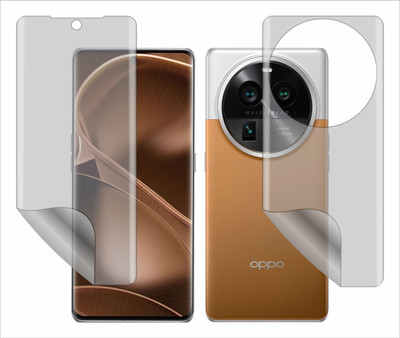 Fasheen Front and Back Screen Guard for OPPO FIND X6 5G(Pack of 1)