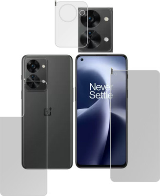 chakoor Front and Back Screen Guard for Oneplus Nord 2T 5g(Pack of 3)