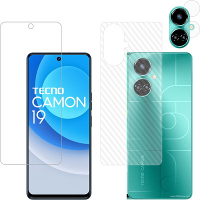 Ten To 11 Front and Back Screen Guard for Tecno Camon 19 Pro Mondrian(Pack of 3)