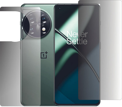 tempurglaze Front and Back Screen Guard for OnePlus 11R, OnePlus 11R 5G(Pack of 2)