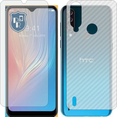 Mobling Front and Back Tempered Glass for HTC WILDFIRE R70(Pack of 2)