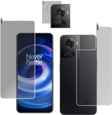 chakoor Front and Back Screen Guard for Oneplus 10R 5g(Pack of 3)