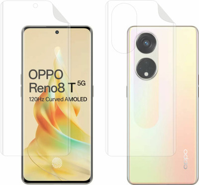 Ten To 11 Front and Back Screen Guard for Oppo Reno 8T 5G(Pack of 2)