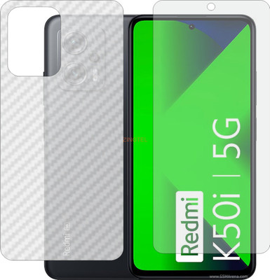 ZINGTEL Front and Back Screen Guard for REDMI K50i 5G(Pack of 2)