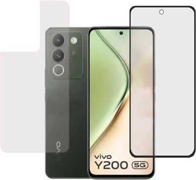 SPRITZEN Front and Back Screen Guard for Vivo Y200 5G, Matt(Pack of 2)